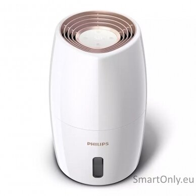Philips HU2716/10 Humidifier, 17 W, Water tank capacity 2 L, Suitable for rooms up to 32 m², NanoCloud evaporation, Humidification capacity 200 ml/hr, White 2