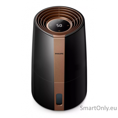 Philips HU3918/10 Humidifier, 25 W, Water tank capacity 3 L, Suitable for rooms up to 45 m², NanoCloud evaporation, Humidification capacity 300 ml/hr, Black 5