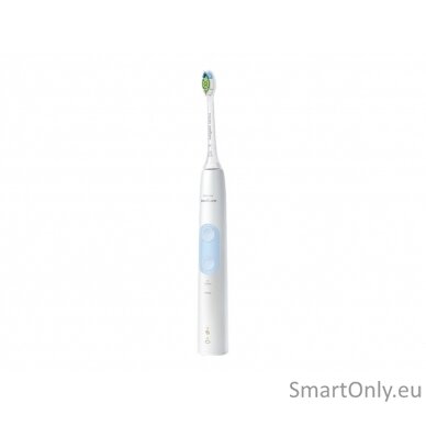 Philips | HX6839/28 Sonicare ProtectiveClean 4500 Sonic | Electric Toothbrush | Rechargeable | For adults | ml | Number of heads | White/Light Blue | Number of brush heads included 1 | Number of teeth brushing modes 2 5