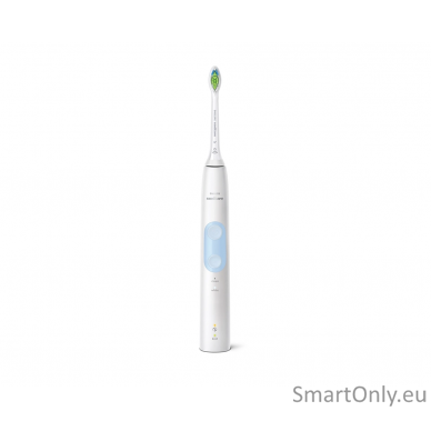 Philips | HX6839/28 Sonicare ProtectiveClean 4500 Sonic | Electric Toothbrush | Rechargeable | For adults | ml | Number of heads | White/Light Blue | Number of brush heads included 1 | Number of teeth brushing modes 2 1