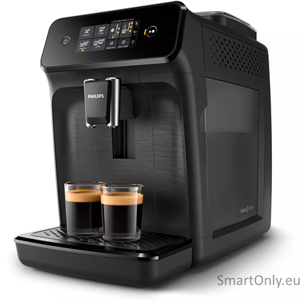 Philips | Coffee maker Series 1200 | EP1200/00 | Pump pressure 15 bar | Automatic | 1500 W | Black