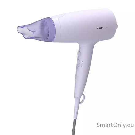 Philips | Hair Dryer | BHD341/10 | 2100 W | Number of temperature settings 6 | Ionic function | Light purple 3
