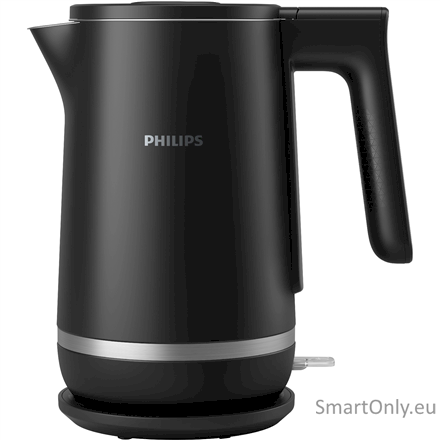 Philips HD9395/90 Dual -wall Kettle, 2200W, 1.7 L capacity, Black | Philips 1