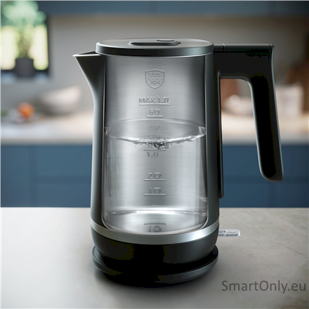 Philips HD9395/90 Dual -wall Kettle, 2200W, 1.7 L capacity, Black | Philips 4