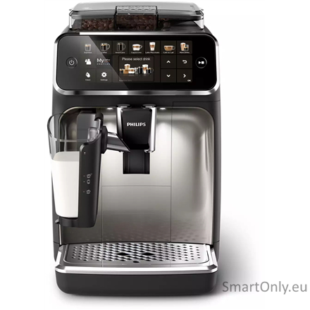 Philips | Series 5400 Coffee Maker | EP5447/90 | Pump pressure 15 bar | Built-in milk frother | Fully Automatic | 1500 W | Black 2 Philips | Series 5400 Coffee Maker | EP5447/90 | Pump pressure 15 bar | Built-in milk frother | Fully Automatic | 1500 W | Black 2
