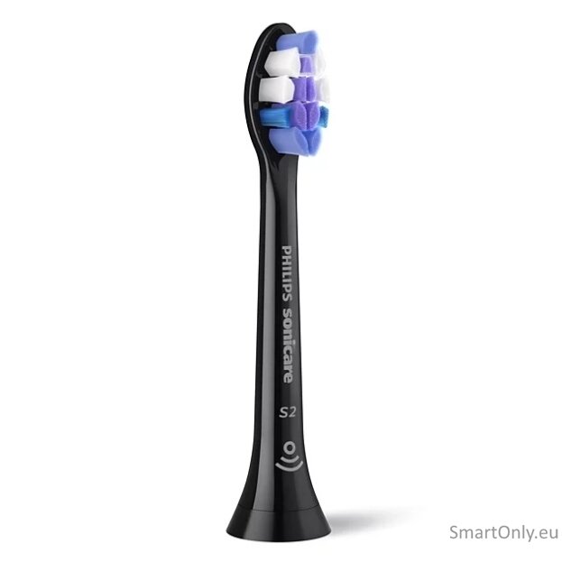 Philips Replacement brush heads | HX6052/88 Sonicare Sensitive | Heads | For adults | Number of brush heads included 2 | Black 1 Philips Replacement brush heads | HX6052/88 Sonicare Sensitive | Heads | For adults | Number of brush heads included 2 | Black 1