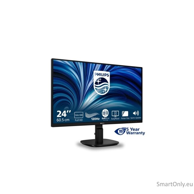 Philips | 24B2N2200/00 | 24 " | IPS | 16:9 | 120 Hz | 4 ms | 1920 x 1080 pixels | 300 cd/m² | HDMI ports quantity 1 | Black 18