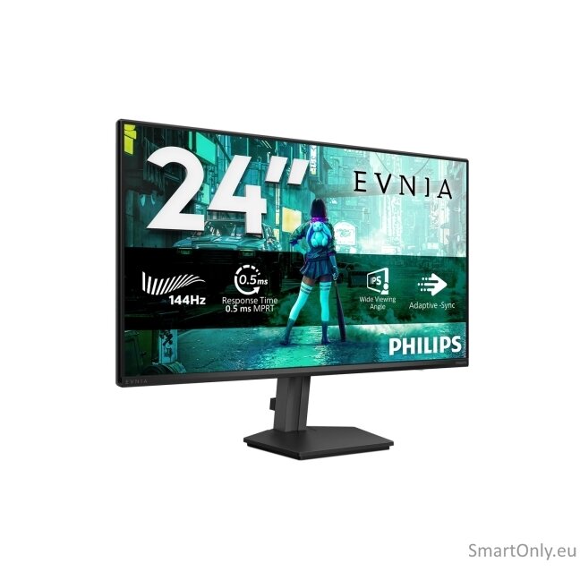 Philips | 24M2N3200NF/00 | 24 " | IPS | FHD | 16:9 | 144 Hz | 4 ms | 1920 x 1080 pixels | 300 cd/m² | HDMI ports quantity 1 | Black 34