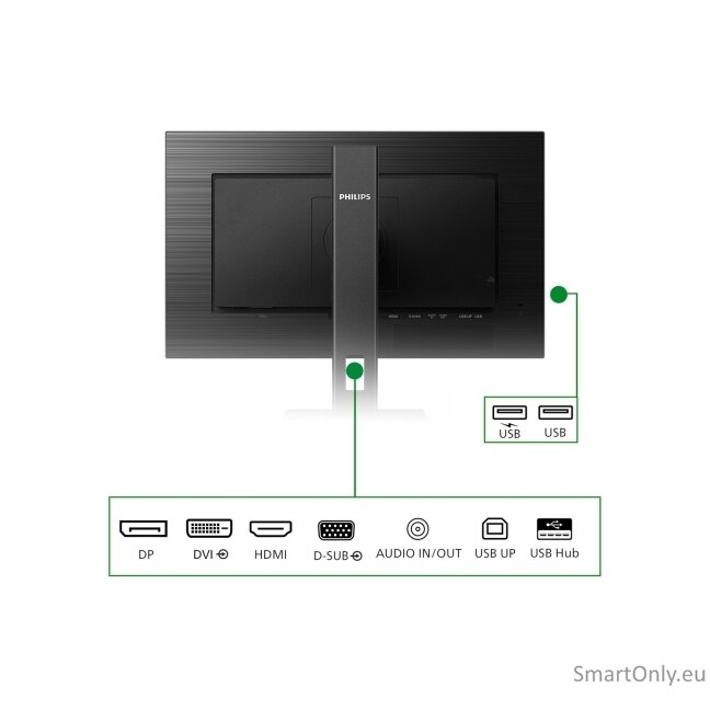 Philips | 272B1G/00 | 27 " | IPS | 16:9 | 75 Hz | 4 ms | 1920 x 1080 pixels | 250 cd/m² | HDMI ports quantity 1 | Black 15 Philips | 272B1G/00 | 27 " | IPS | 16:9 | 75 Hz | 4 ms | 1920 x 1080 pixels | 250 cd/m² | HDMI ports quantity 1 | Black 15