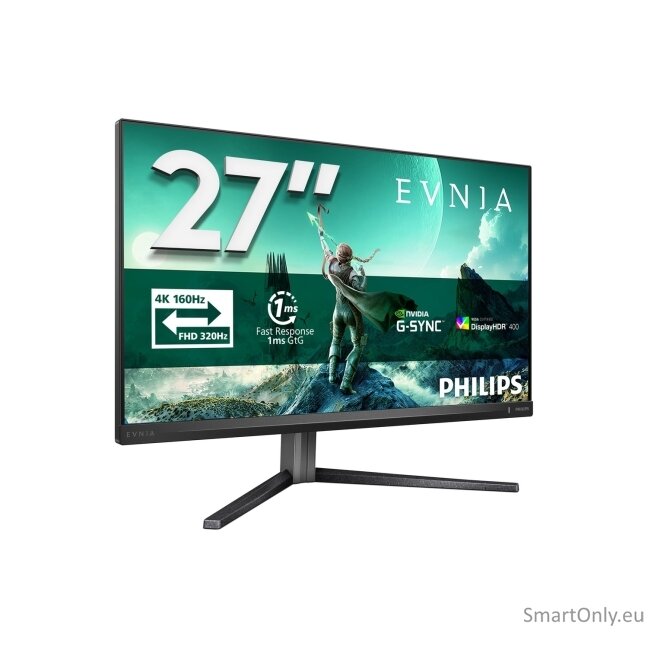 Philips | 27M2N3800A/00 | 27 " | Fast IPS | 4K UHD | 16:9 | 160 Hz | 1 ms | 3840 x 2160 pixels | 350 cd/m² | HDMI ports quantity 2 | Charcoal 29