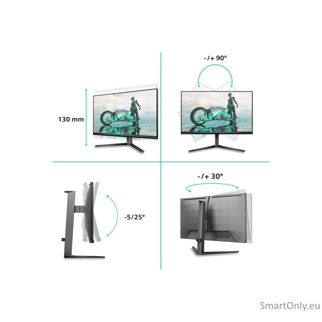 Philips | 27M2N3800A/00 | 27 " | Fast IPS | 4K UHD | 16:9 | 160 Hz | 1 ms | 3840 x 2160 pixels | 350 cd/m² | HDMI ports quantity 2 | Charcoal 11