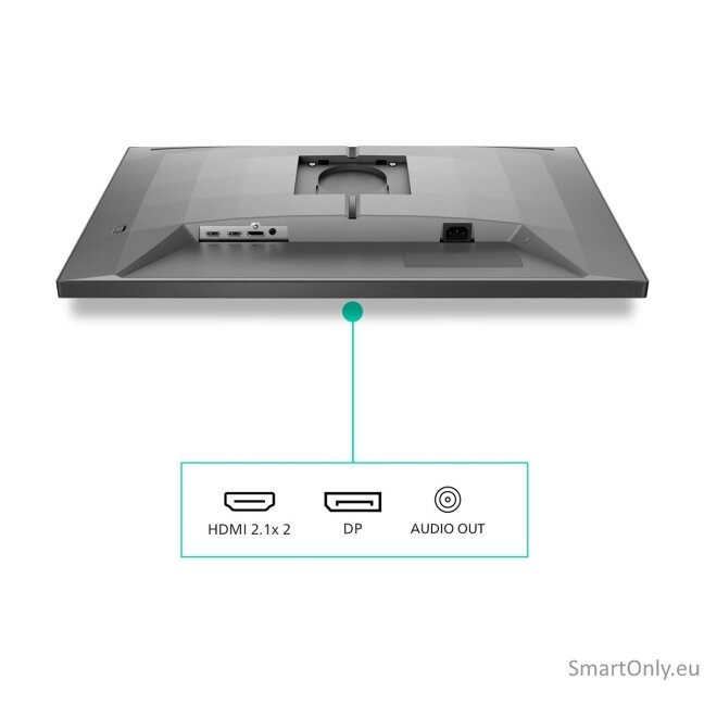 Philips | 27M2N3800A/00 | 27 " | Fast IPS | 4K UHD | 16:9 | 160 Hz | 1 ms | 3840 x 2160 pixels | 350 cd/m² | HDMI ports quantity 2 | Charcoal 15