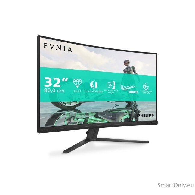 Philips | 32M2C3500L/00 | 32 " | VA | QHD | 16:9 | 180 Hz | 1 ms | 2560 x 1440 pixels | 300 cd/m² | HDMI ports quantity 2 | Warranty 24 month(s) 27 Philips | 32M2C3500L/00 | 32 " | VA | QHD | 16:9 | 180 Hz | 1 ms | 2560 x 1440 pixels | 300 cd/m² | HDMI ports quantity 2 | Warranty 24 month(s) 27