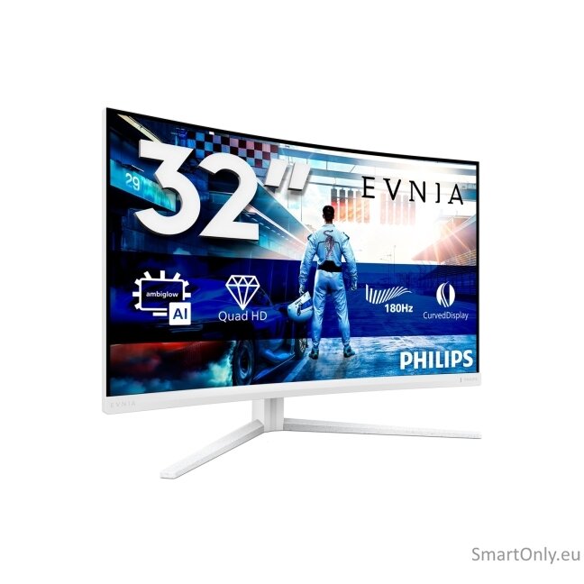 Philips 32M2C5501/00 | 32 " | Fast VA | QHD | 16:9 | 144 Hz | 1 ms | 2560 x 1440 pixels | HDMI ports quantity 2 10 Philips 32M2C5501/00 | 32 " | Fast VA | QHD | 16:9 | 144 Hz | 1 ms | 2560 x 1440 pixels | HDMI ports quantity 2 10