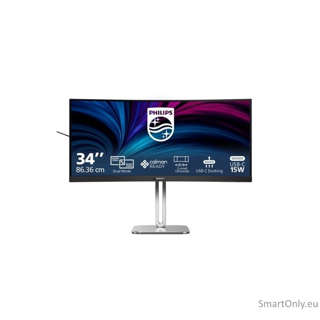 PHILIPS 34B2U5900C/00 34" DUAL Mode Curved Business monitor 21:9/5120x2160/350cdm2/2ms/DP HDMI USB-C | Philips | 34B2U5900C/00 | 34 " | VA | 21:9 | 120 Hz | 2 ms | 5120 x 2160 pixels | 450 cd/m² | HDMI ports quantity 2 19 PHILIPS 34B2U5900C/00 34" DUAL Mode Curved Business monitor 21:9/5120x2160/350cdm2/2ms/DP HDMI USB-C | Philips | 34B2U5900C/00 | 34 " | VA | 21:9 | 120 Hz | 2 ms | 5120 x 2160 pixels | 450 cd/m² | HDMI ports quantity 2 19