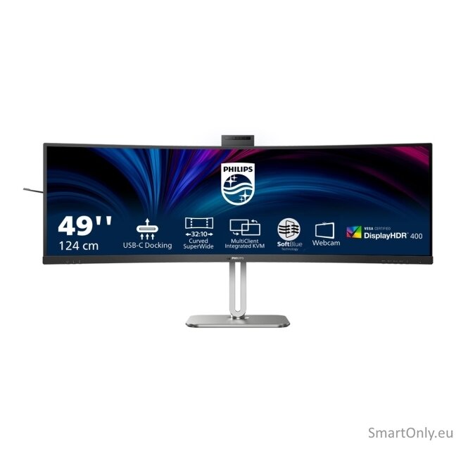 Philips | 49B2U6900CH/00 | 48.8 " | VA | 32:9 | 75 Hz | 4 ms | 5120 x 1440 pixels | 450 cd/m² | HDMI ports quantity 2 16 Philips | 49B2U6900CH/00 | 48.8 " | VA | 32:9 | 75 Hz | 4 ms | 5120 x 1440 pixels | 450 cd/m² | HDMI ports quantity 2 16