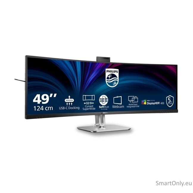 Philips | 49B2U6900CH/00 | 48.8 " | VA | 32:9 | 75 Hz | 4 ms | 5120 x 1440 pixels | 450 cd/m² | HDMI ports quantity 2 38