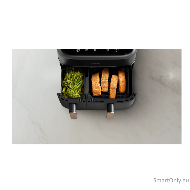 Philips Airfryer | NA352/00 | Power 2750 W | Capacity 9 L | Rapid Air technology | Charcoal Grey/Copper 4 Philips Airfryer | NA352/00 | Power 2750 W | Capacity 9 L | Rapid Air technology | Charcoal Grey/Copper 4