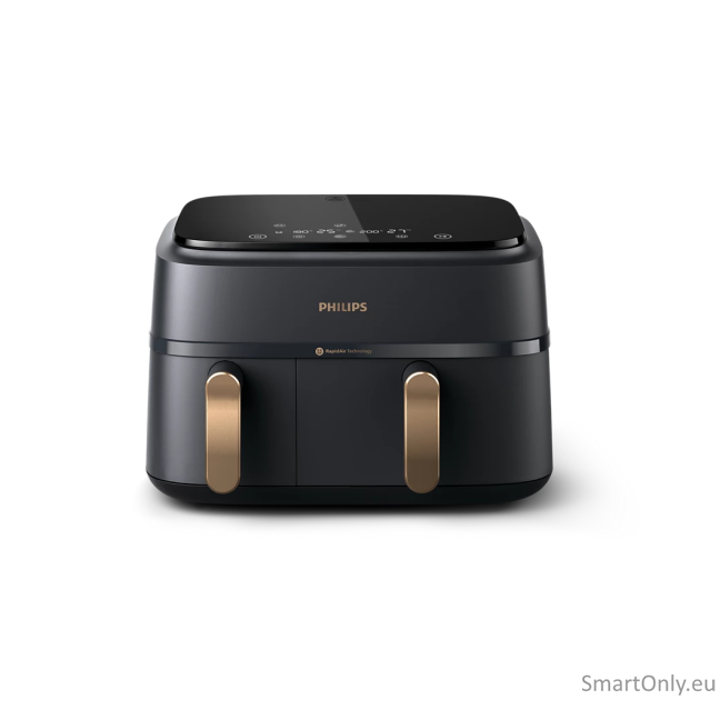 Philips Airfryer | NA352/00 | Power 2750 W | Capacity 9 L | Rapid Air technology | Charcoal Grey/Copper 1 Philips Airfryer | NA352/00 | Power 2750 W | Capacity 9 L | Rapid Air technology | Charcoal Grey/Copper 1