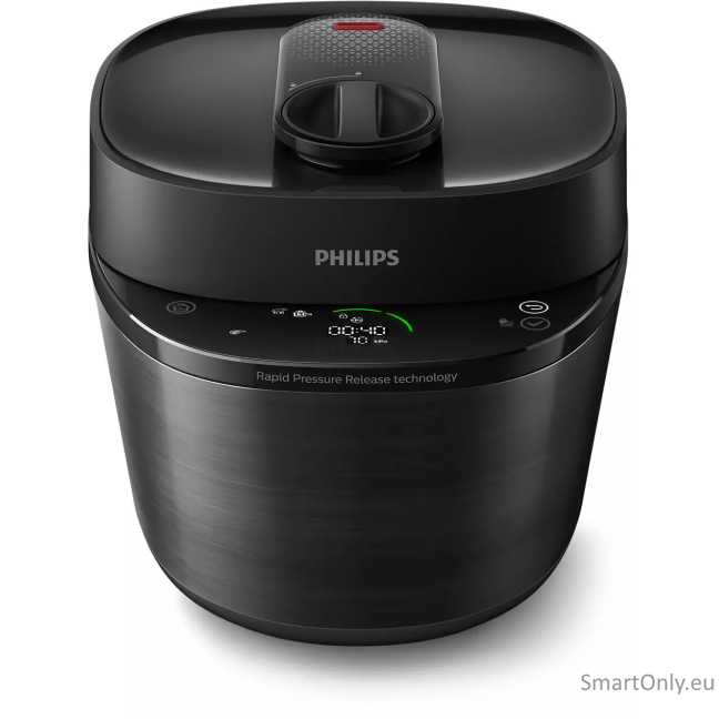 Philips All-in-one Pressure Cooker HD2151/40 1000W 5L EU Plug Black Philips All-in-one Pressure Cooker HD2151/40 1000W 5L EU Plug Black