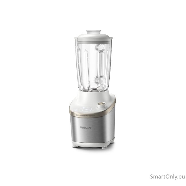 Philips | Atlantic High Speed Blender | HR3760/01 7000 Series | Tabletop | 1500 W | Jar material Glass | Jar capacity 2 L | Ice crushing | Metal/White Philips | Atlantic High Speed Blender | HR3760/01 7000 Series | Tabletop | 1500 W | Jar material Glass | Jar capacity 2 L | Ice crushing | Metal/White