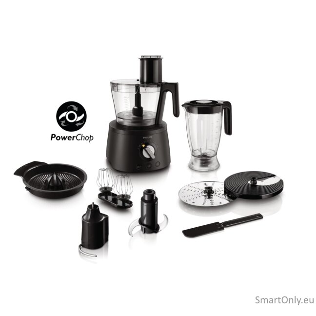 Philips | Avance Collection | Food processor | Food procesor | Bowl capacity 2.2 L | 1000 W | Black 2