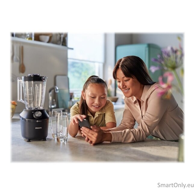 Philips Blender | HR2291/01 3000 Series | Tabletop | 600 W | Jar material Glass | Jar capacity 2 L | Ice crushing | Black 14 Philips Blender | HR2291/01 3000 Series | Tabletop | 600 W | Jar material Glass | Jar capacity 2 L | Ice crushing | Black 14