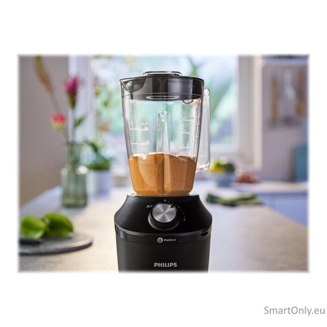 Philips Blender | HR2291/01 3000 Series | Tabletop | 600 W | Jar material Glass | Jar capacity 2 L | Ice crushing | Black 15 Philips Blender | HR2291/01 3000 Series | Tabletop | 600 W | Jar material Glass | Jar capacity 2 L | Ice crushing | Black 15
