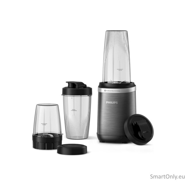 Philips Blender | HR2767/00 | Tabletop | 1000 W | Jar material Plastic | Jar capacity 0.3 + 0.5 + 0.7 L | Ice crushing | Black 4 Philips Blender | HR2767/00 | Tabletop | 1000 W | Jar material Plastic | Jar capacity 0.3 + 0.5 + 0.7 L | Ice crushing | Black 4