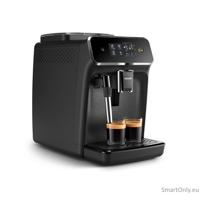 Philips Coffee Maker | EP2220/10 | Pump pressure 15 bar | Built-in milk frother | Automatic | 1500 W | Black 2 Philips Coffee Maker | EP2220/10 | Pump pressure 15 bar | Built-in milk frother | Automatic | 1500 W | Black 2