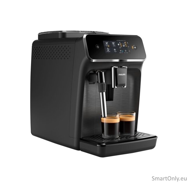 Philips Coffee Maker | EP2220/10 | Pump pressure 15 bar | Built-in milk frother | Automatic | 1500 W | Black 8 Philips Coffee Maker | EP2220/10 | Pump pressure 15 bar | Built-in milk frother | Automatic | 1500 W | Black 8
