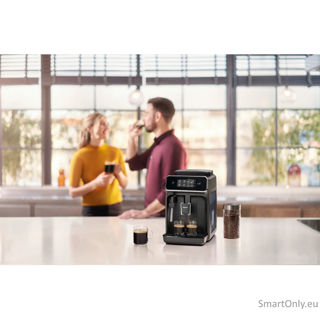 Philips Coffee Maker | EP2220/10 | Pump pressure 15 bar | Built-in milk frother | Automatic | 1500 W | Black 4 Philips Coffee Maker | EP2220/10 | Pump pressure 15 bar | Built-in milk frother | Automatic | 1500 W | Black 4