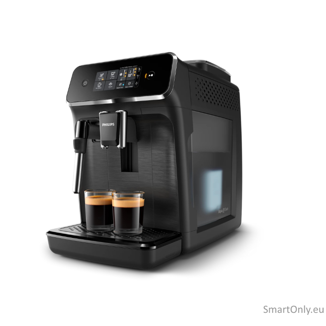 Philips Coffee Maker | EP2220/10 | Pump pressure 15 bar | Built-in milk frother | Automatic | 1500 W | Black Philips Coffee Maker | EP2220/10 | Pump pressure 15 bar | Built-in milk frother | Automatic | 1500 W | Black