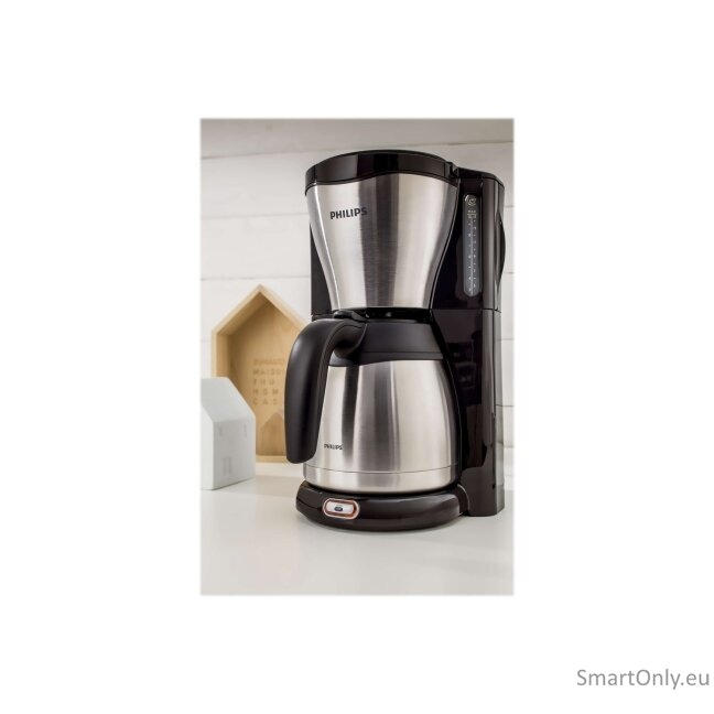 Philips | Coffee Maker | HD7546/20 | Drip | 1000 W | Black/Metal 5