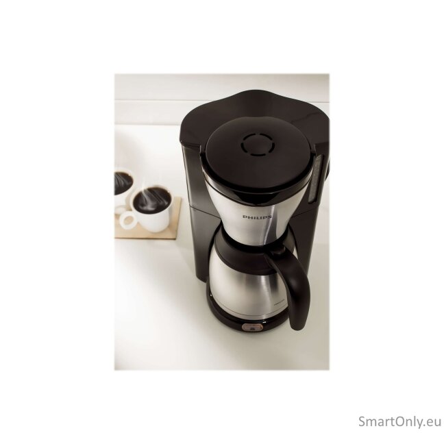 Philips | Coffee Maker | HD7546/20 | Drip | 1000 W | Black/Metal 7