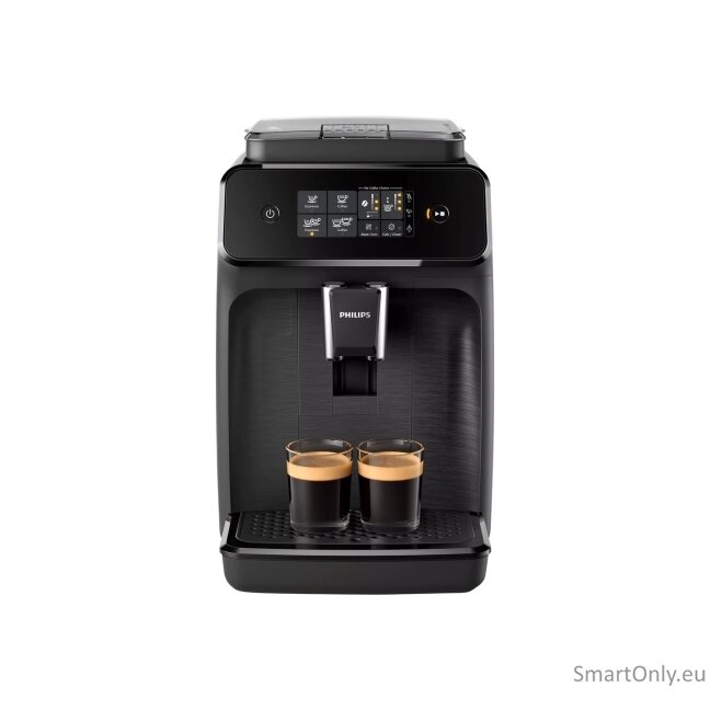 Philips | Coffee maker Series 1200 | EP1200/00 | Pump pressure 15 bar | Automatic | 1500 W | Black 6
