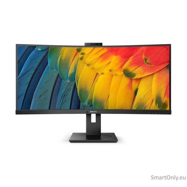 Philips | Curved Monitor | 34B1U5600CH/00 | 34 " | VA | WQHD | 21:9 | 120 Hz | 4 ms | 3440 x 1440 | 350 cd/m² | HDMI ports quantity 1 | Black 12