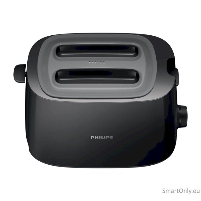 Philips Daily collection toaster HD2582/90 Power 900 W Number of slots 2 Housing material Plastic Black 2 Philips Daily collection toaster HD2582/90 Power 900 W Number of slots 2 Housing material Plastic Black 2