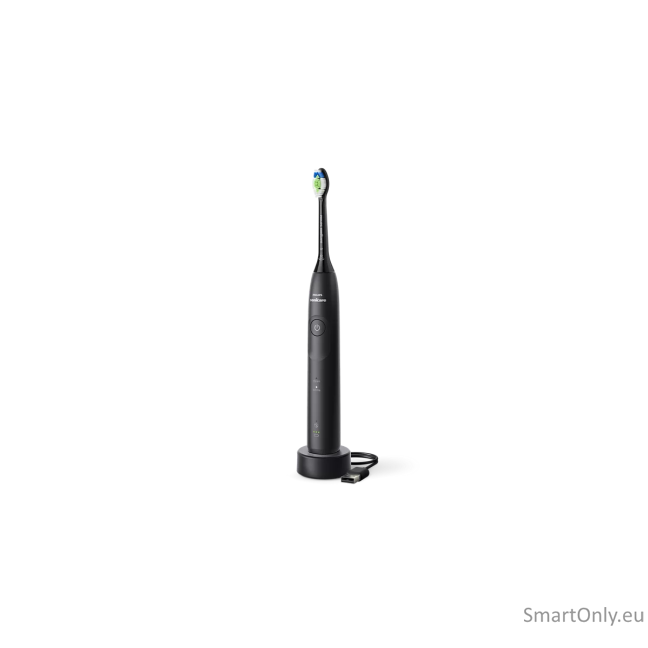 Philips | Electric Toothbrush | HX7111/01 Sonicare Series 5500 | Rechargeable | For adults | Number of brush heads included 1 | Number of teeth brushing modes 2 | Black