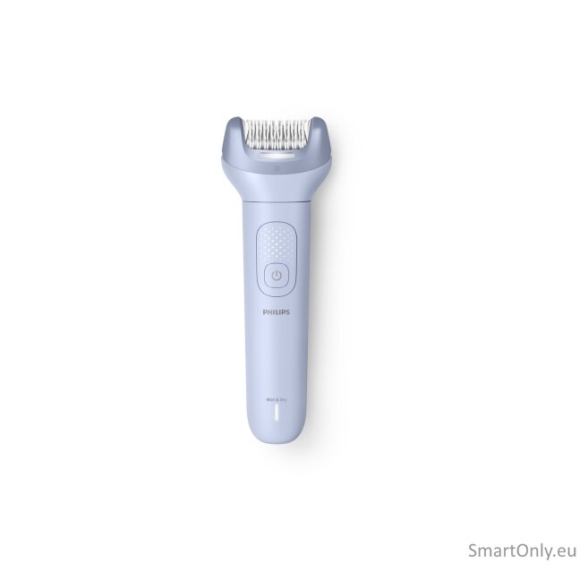 Philips Epilator | BRE711/00 Series 8000 | Operating time (max) 60 min | Number of power levels 2 | Wet & Dry | Blue 1