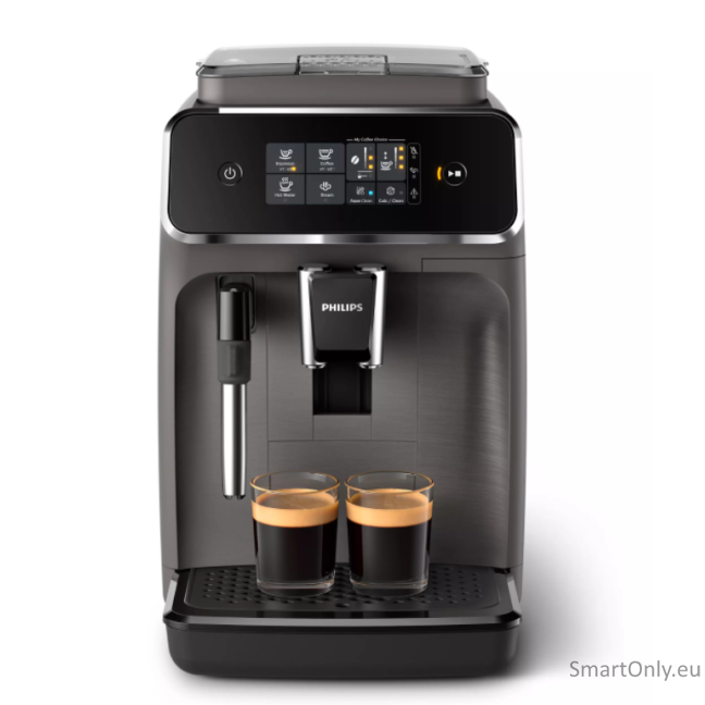 Philips | Espresso Coffee Maker | EP2224/10 | Pump pressure 15 bar | Built-in milk frother | Fully automatic | Kashmir Gray 3 Philips | Espresso Coffee Maker | EP2224/10 | Pump pressure 15 bar | Built-in milk frother | Fully automatic | Kashmir Gray 3