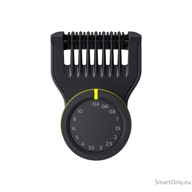 Philips Face and Body Shaver | QP6542/15 OneBlade Pro 360 | Operating time (max) 90 min | Wet & Dry | Lithium Ion | Black 15 Philips Face and Body Shaver | QP6542/15 OneBlade Pro 360 | Operating time (max) 90 min | Wet & Dry | Lithium Ion | Black 15