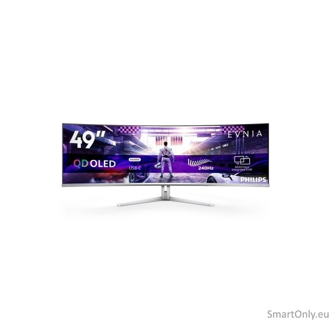 Philips | Gaming Monitor | 49M2C8900/00 | 48.9 " | 32:9 | 240 Hz | 0.03 ms | 5120 x 1440 pixels | 450 cd/m² | HDMI ports quantity 2 118 Philips | Gaming Monitor | 49M2C8900/00 | 48.9 " | 32:9 | 240 Hz | 0.03 ms | 5120 x 1440 pixels | 450 cd/m² | HDMI ports quantity 2 118