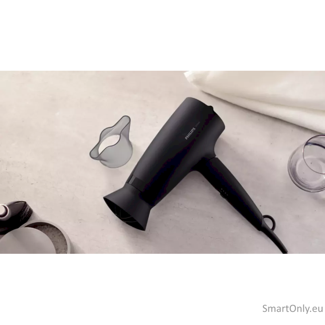 Philips Hair Dryer BHD308/10 3000 Series 1600 W, Black 3 Philips Hair Dryer BHD308/10 3000 Series 1600 W, Black 3