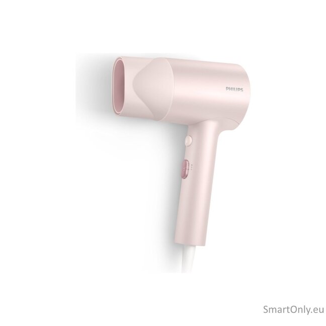 Philips | Hair dryer | BHD321/50 3000 Series | 1600 W | Number of temperature settings 2 | Ionic function | Pink 3 Philips | Hair dryer | BHD321/50 3000 Series | 1600 W | Number of temperature settings 2 | Ionic function | Pink 3