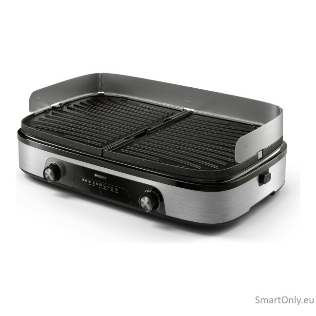 Philips HD6222/90 Table Grill, Black/Stainless Steel 3 Philips HD6222/90 Table Grill, Black/Stainless Steel 3