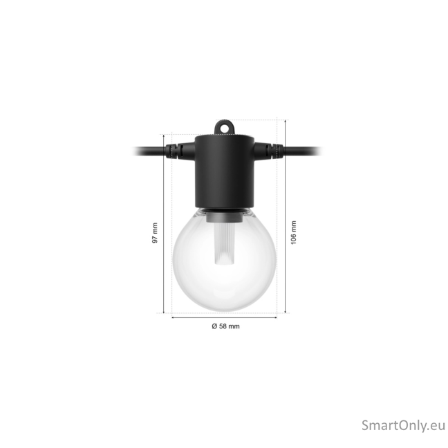 Philips Hue Festavia globe string 14m 20bulb ext 3