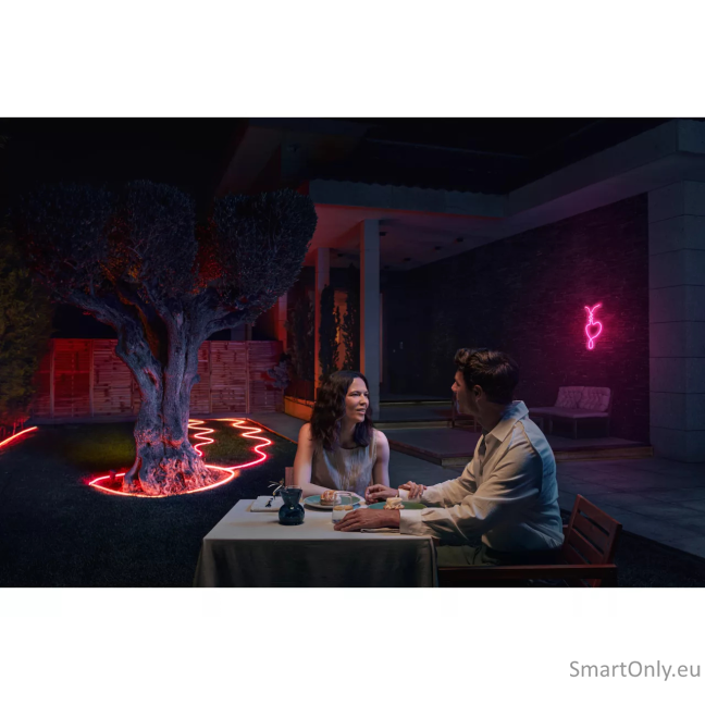 Philips Hue Neon Lightstrip for outdoor use, 10 m | 30 W | Bluetooth, Zigbee 5