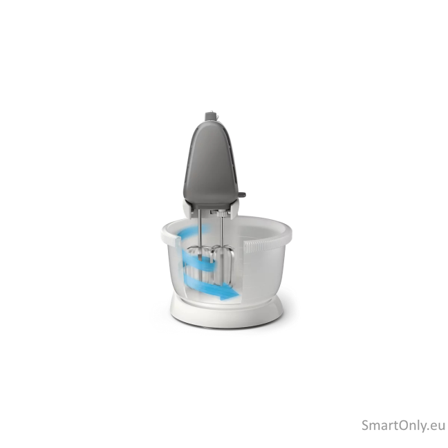 Philips | Mixer | HR3745/00 Series 5000 | Hand Mixer | 450 W | Number of speeds 5 | Turbo mode | White 5