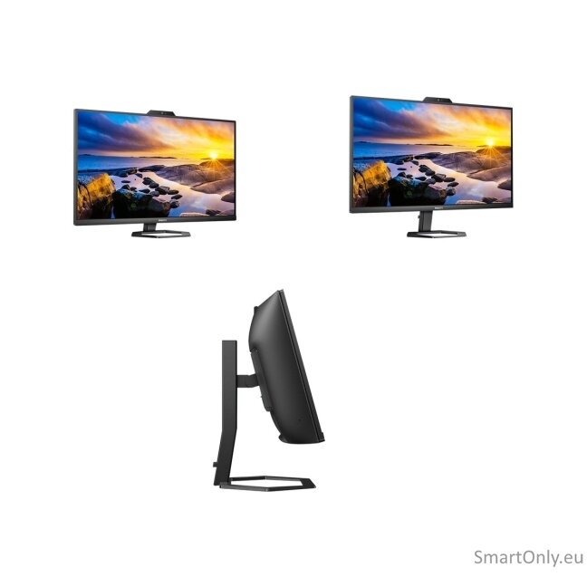 Philips | Monitor with Windows Hello Webcam | 34E1C5600HE/00 | 34 " | VA | 21:9 | 100 Hz | 4 ms | 3440 x 1440 pixels | 300 cd/m² | HDMI ports quantity 1 | Black | Warranty 36 month(s) 4 Philips | Monitor with Windows Hello Webcam | 34E1C5600HE/00 | 34 " | VA | 21:9 | 100 Hz | 4 ms | 3440 x 1440 pixels | 300 cd/m² | HDMI ports quantity 1 | Black | Warranty 36 month(s) 4